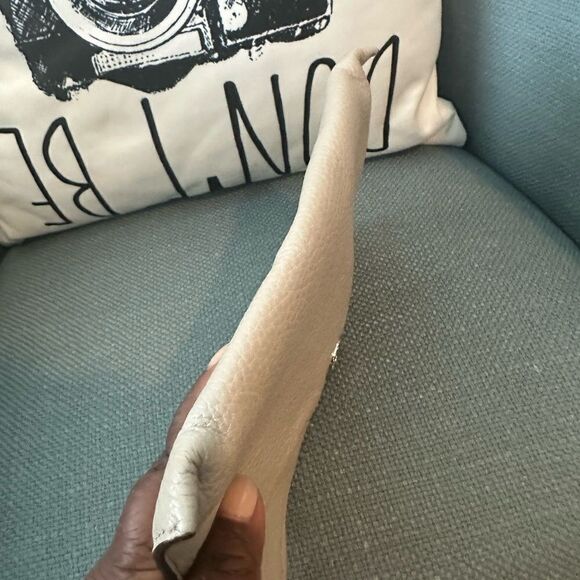 Michael Kors Leather Bone Wristlet - Picture 6 of 7